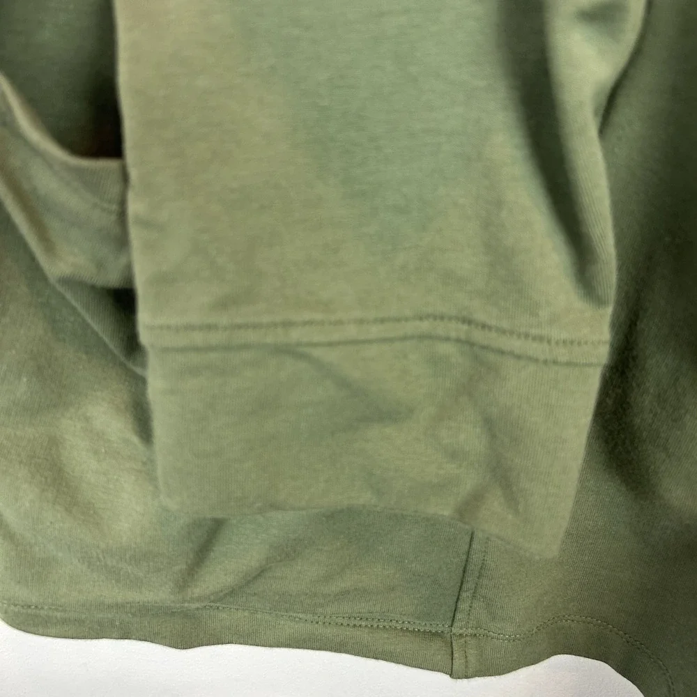 D & Co Jacket Womens 2X Green Full Zip Zip Cotton Active Casual Comfort Layer